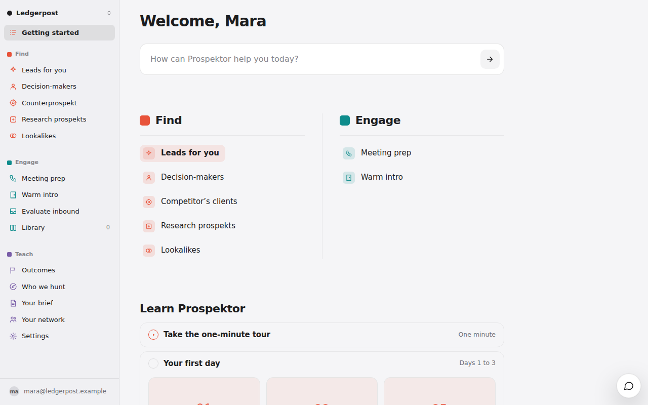 Find, Engage, Teach